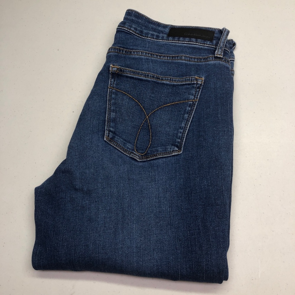 CALVIN KLEIN HIGH-RISE ULTIMATE SKINNY JEANS 29x32 ⭐️